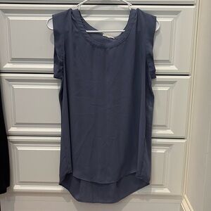 Gray/Blue Top